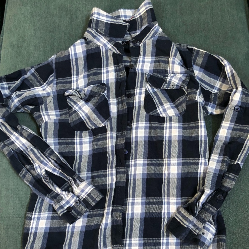 Blue flannel